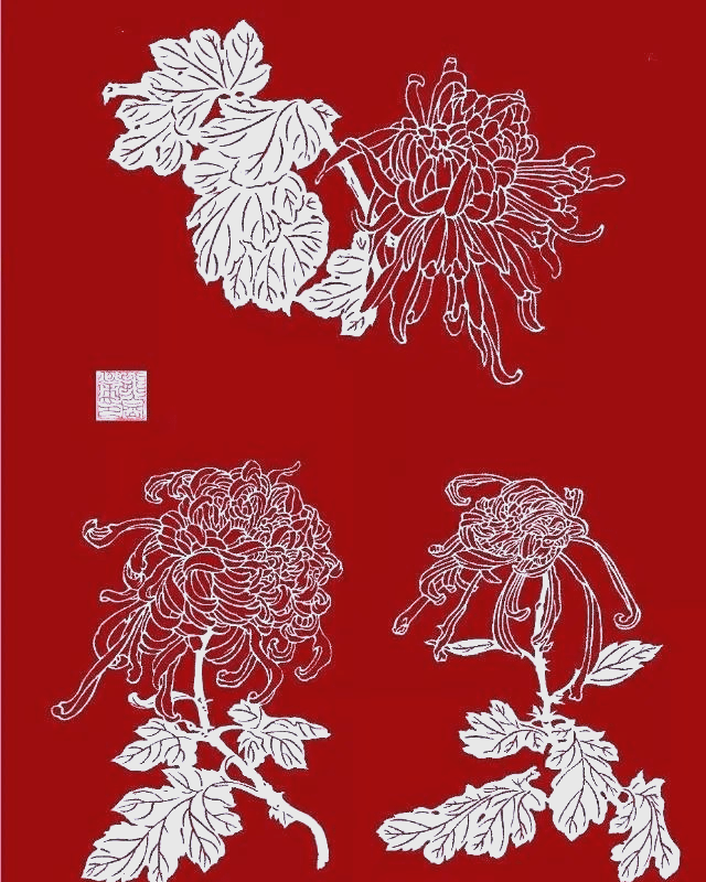 张永寿《百菊图》